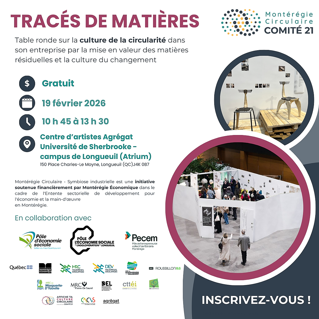 Repenser la valeur des matières résiduelles industrielles à travers le prisme de la culture du changement, de l’innovation et de la performance environnementale